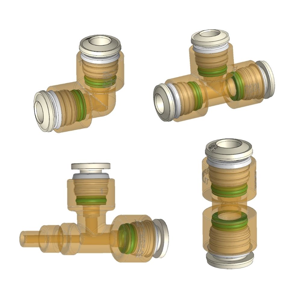 PPSU High temperature fittings